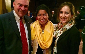 Senator Kaine recognizes Voces Verdes during Virginia Latino Leaders Council Community Event